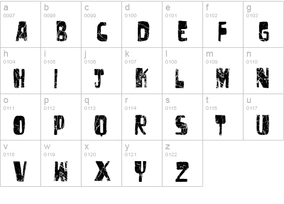 vtks untitled lowercase a-z preview