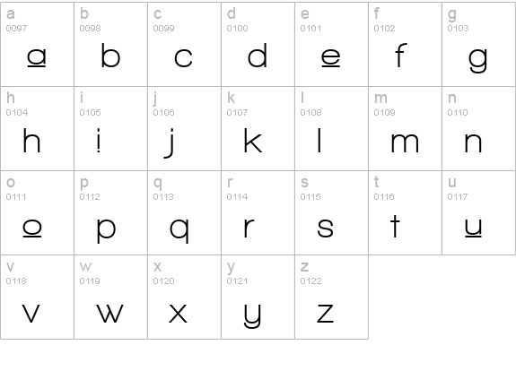 Walkway Upper Bold lowercase a-z preview