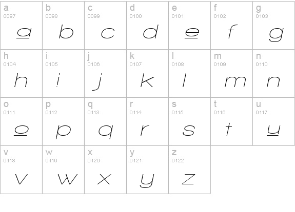 Walkway Upper Oblique Expand lowercase a-z preview