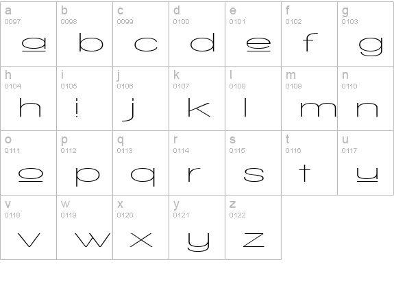 Walkway Upper UltraExpand lowercase a-z preview