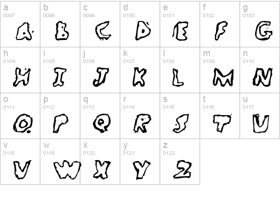 WatchBreaker lowercase a-z preview