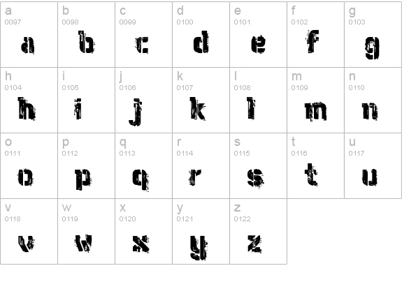 WC Wunderbach Mix Bta DemiBold lowercase a-z preview