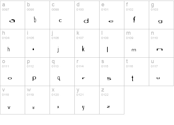 West point lowercase a-z preview
