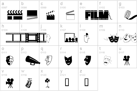 wmdrama1 lowercase a-z preview
