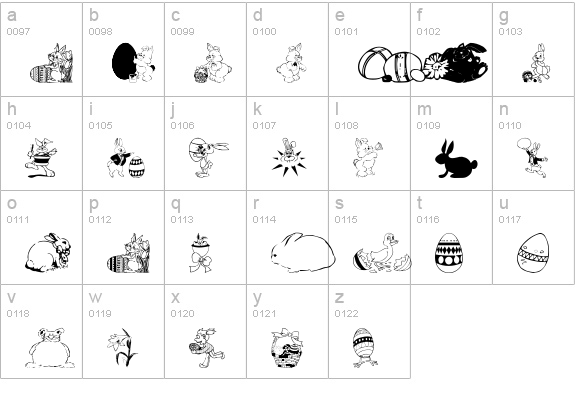 wmeaster1 lowercase a-z preview