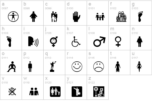 wmpeople1 lowercase a-z preview