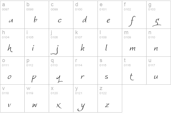 WorstveldSlingExtra2Oblique lowercase a-z preview
