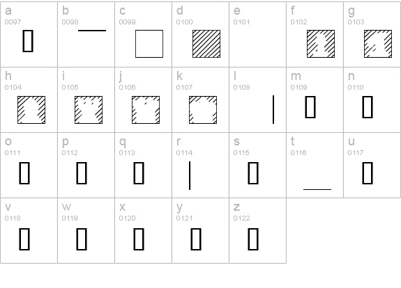XChesstertonTwo lowercase a-z preview