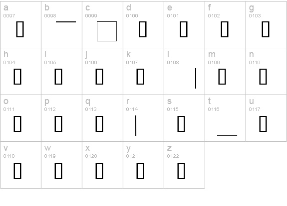XLastMinuteChess lowercase a-z preview