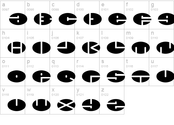 xminus lowercase a-z preview