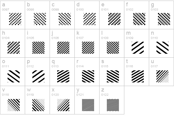 XTexturesOne lowercase a-z preview