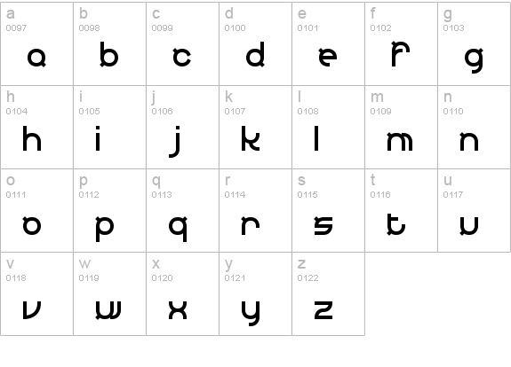 Yearend BRK lowercase a-z preview