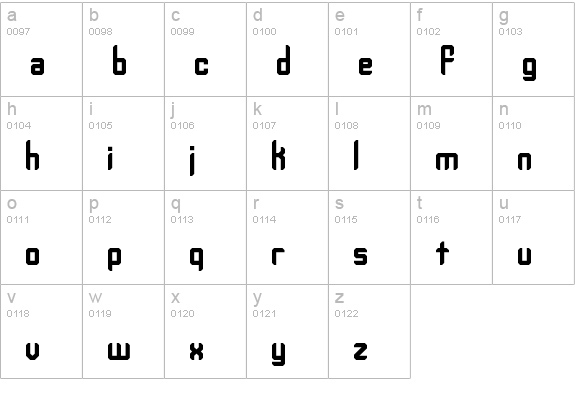 Your Complex BRK lowercase a-z preview