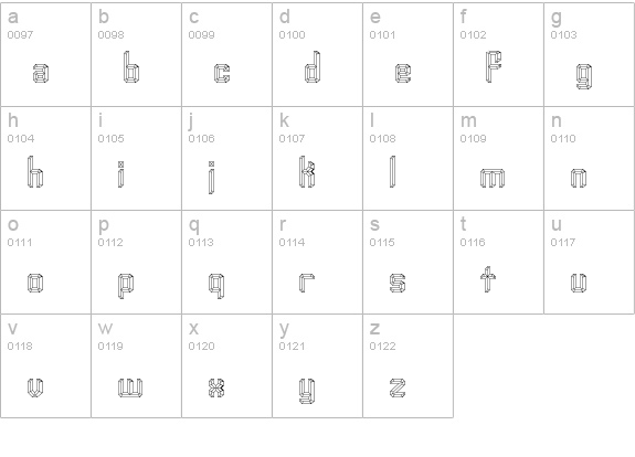 Your Complex O BRK lowercase a-z preview