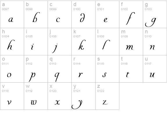 YoureInvited Heavy lowercase a-z preview