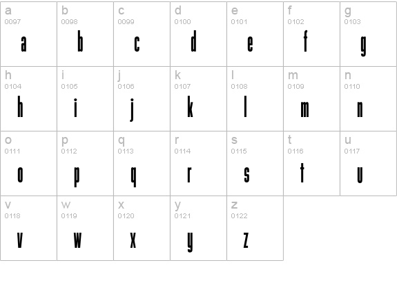 Ypsilon lowercase a-z preview