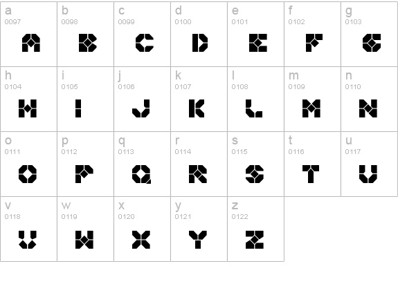 Zoom Runner lowercase a-z preview