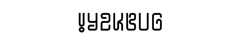 !Y2KBUG font preview