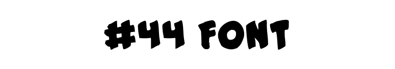#44 Font font preview