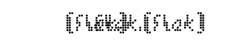 [.flak.] font preview
