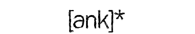 [ank]* font preview