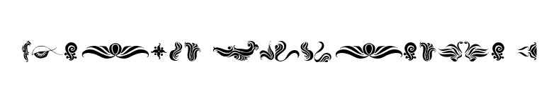  Absinth Flourishes I font preview