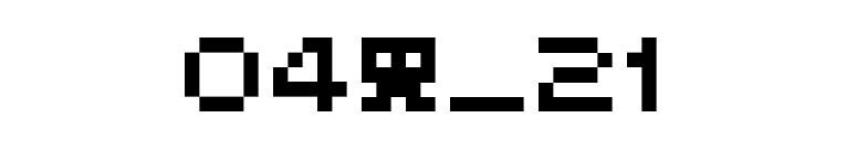 04b_21 font preview