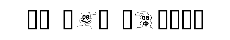 10 Lil Ghosts font preview
