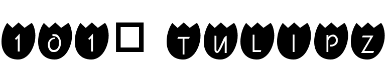 101! TulipZ font preview