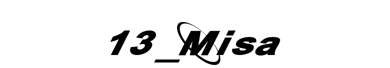 13_Misa font preview