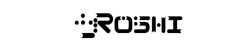 13_Roshi font preview