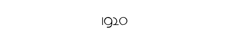 1920 font preview