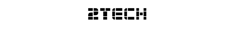 2Tech font preview