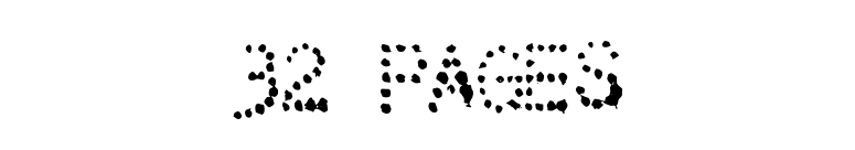 32 pages font preview