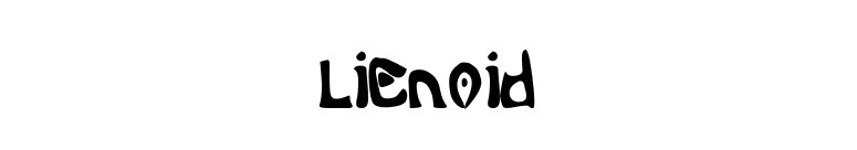 Alienoid font preview