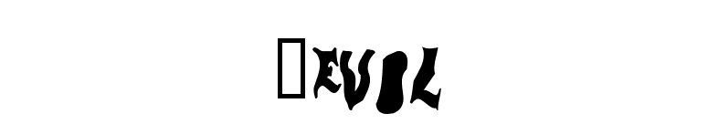 _evol font preview
