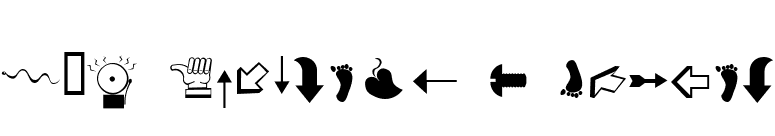 A&L Dingbats 2 Normal font preview