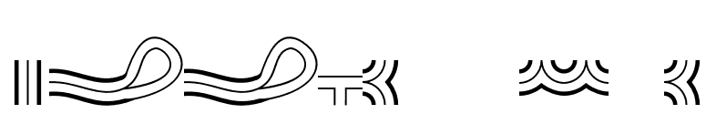 A44-streets font preview