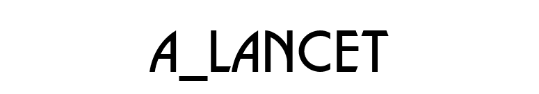 a_Lancet font preview