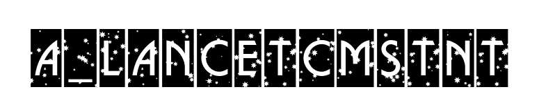 a_LancetCmStNt font preview