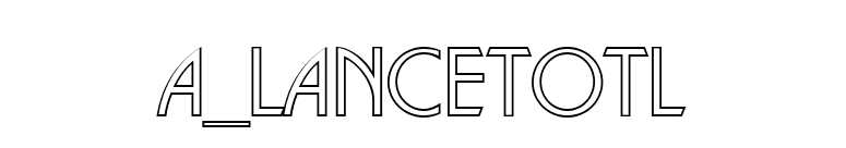 a_LancetOtl font preview