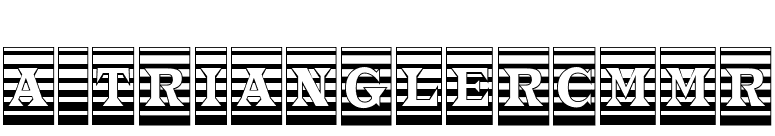 a_TrianglerCmMr font preview