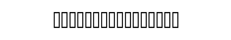 AaIrcChat Normal font preview