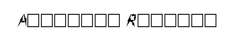 Aarcover Regular font preview