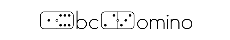 AbcDomino font preview
