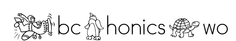 AbcPhonicsTwo font preview