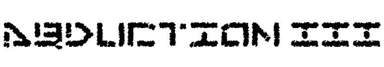 Abduction III font preview