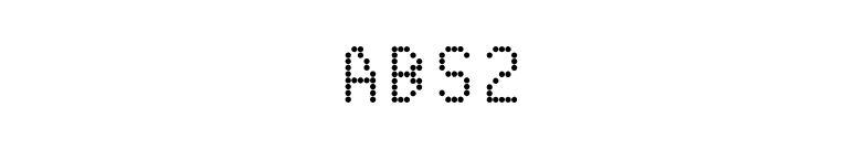 ABS2 font preview