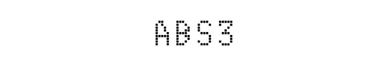 ABS3 font preview
