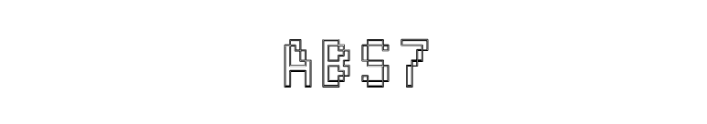 ABS7 font preview